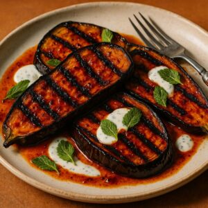 Braai Aubergine Steaks
